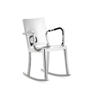 Emeco Hudson Rocking Chair With Arms Side/Dining Emeco Hand Polished No Seat Pad 