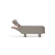 Kay Bojesen Liliput Hippo, Grey, view 2