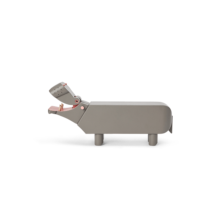Kay Bojesen Hippo, Grey, view 2