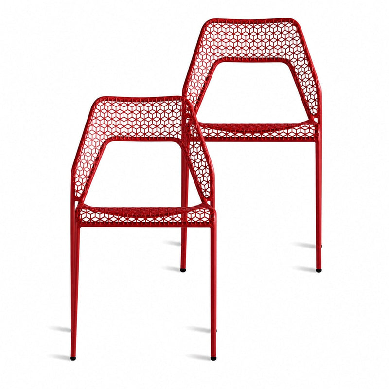 Hot Mesh Chair Side/Dining BluDot Humble Red 