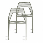 Hot Mesh Chair Side/Dining BluDot Grey Green 