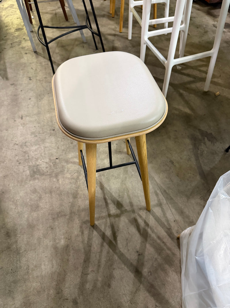 Spine Wood Base Stool Counter Height  ****MOVING SALE*****