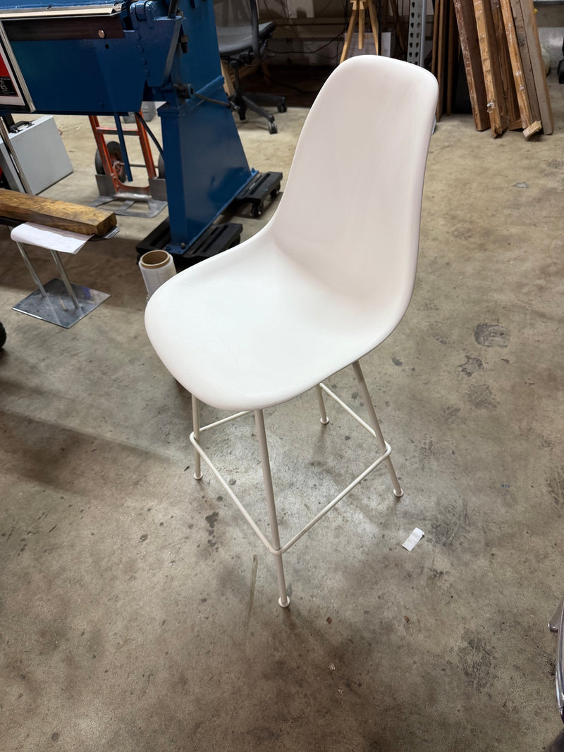 Eames Molded Plastic Counter Stool***Moving Sale****White/Black