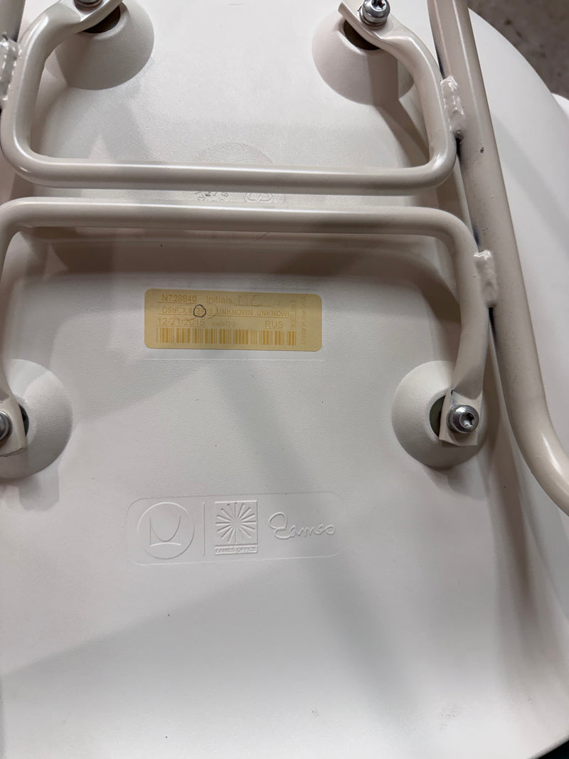 Eames Molded Plastic Counter Stool***Moving Sale****White/Black