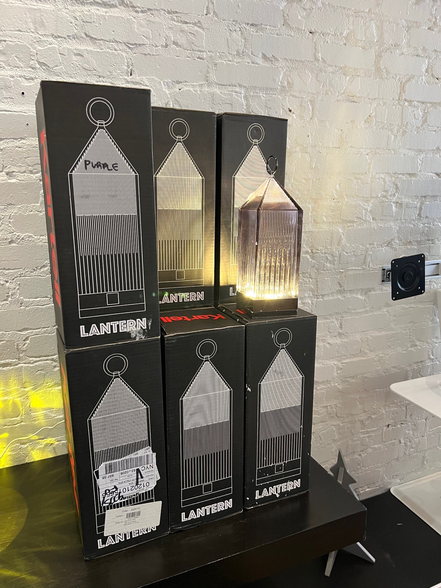 Lantern Table Lamp***Moving Sale****NEW IN BOX****