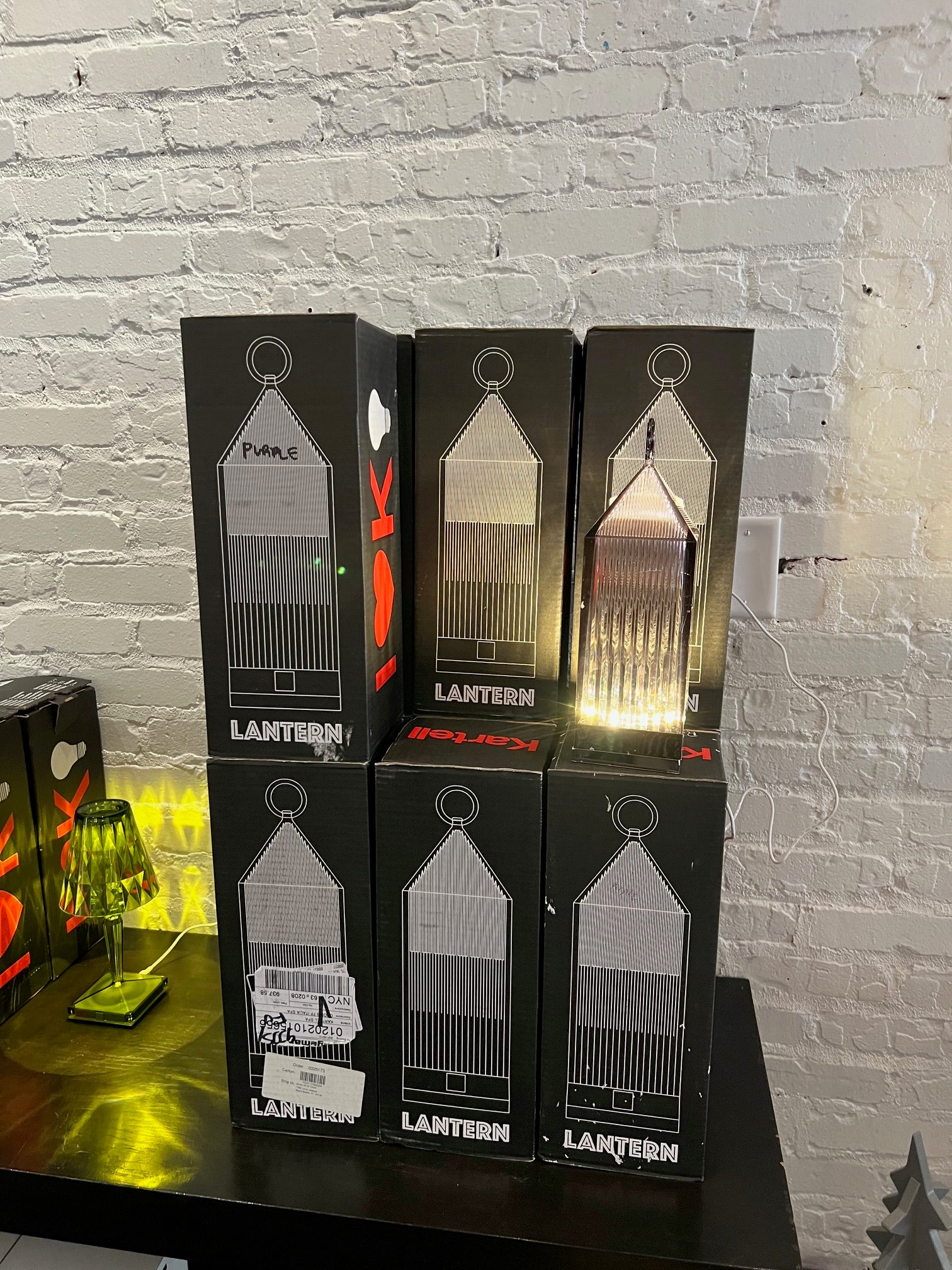 Lantern Table Lamp***Moving Sale****NEW IN BOX****