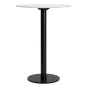 Easy 30" Bar Height Cafe Table cafe BluDot Marble / Black 