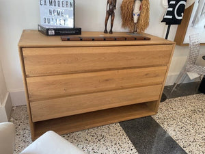 OAK NORDIC CHEST OF DRAWERS by Ethnicraft***Floor Sample*** Dresser Ethnicraft 