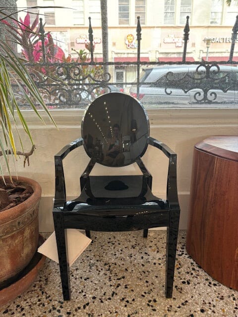 LOU LOU GHOST - CHILD'S CHAIR***Floor Sample*** Black Chair Kartell 