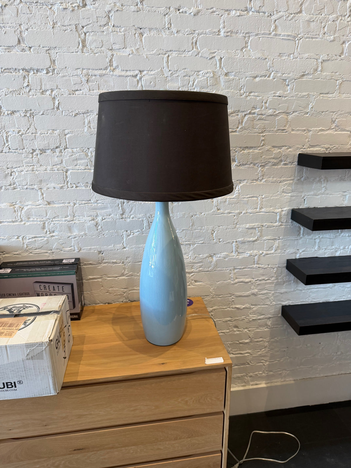 479 Table Lamp ***MOVING SALE***Blue
