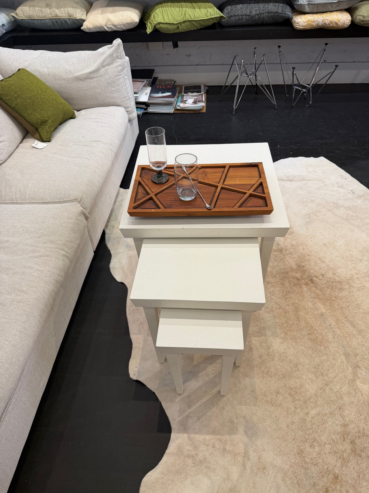 Nesting Tables ***MOVING SALE***White