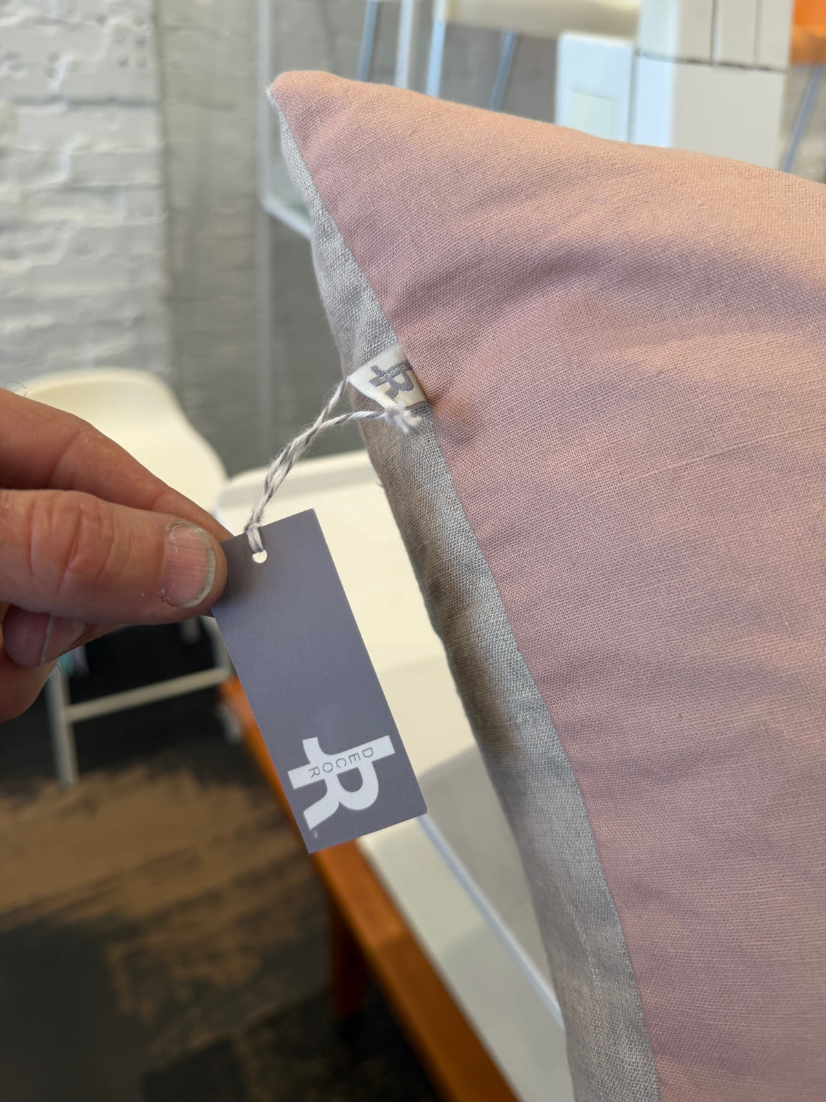 JR Decor Long Pillow ***MOVING SALE*** Pink