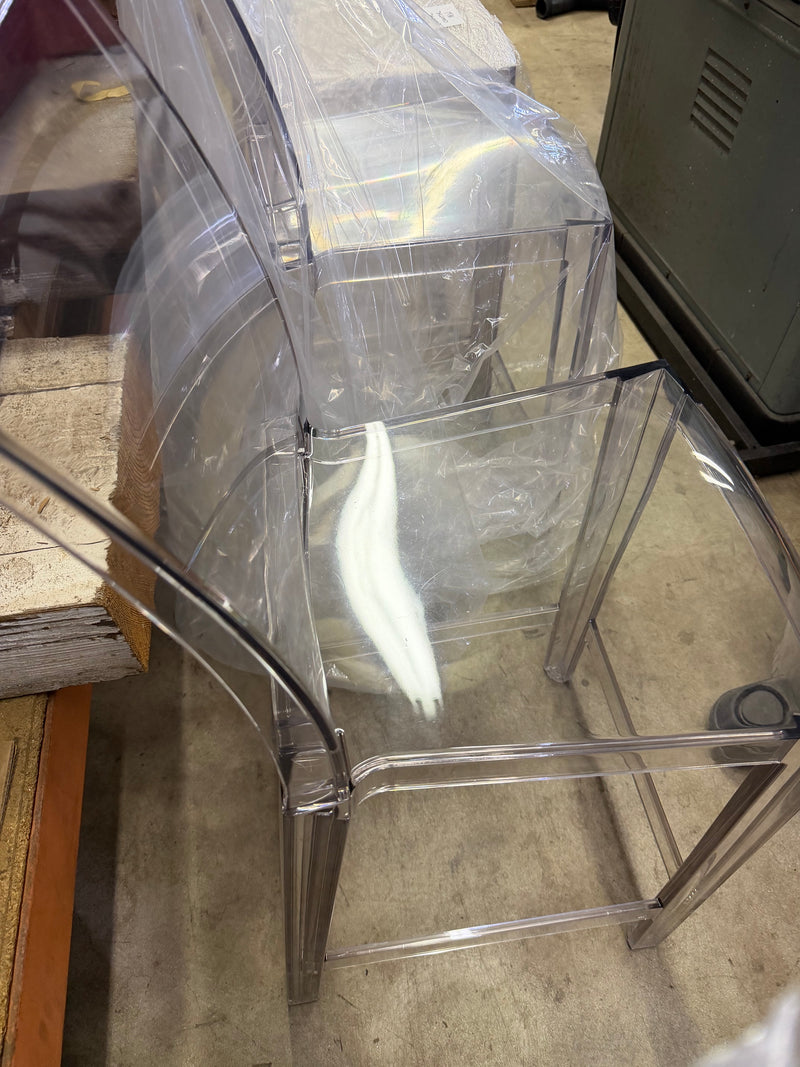 One More Please Counter Height ****Warehouse Sale****Crystal--SET of 4)