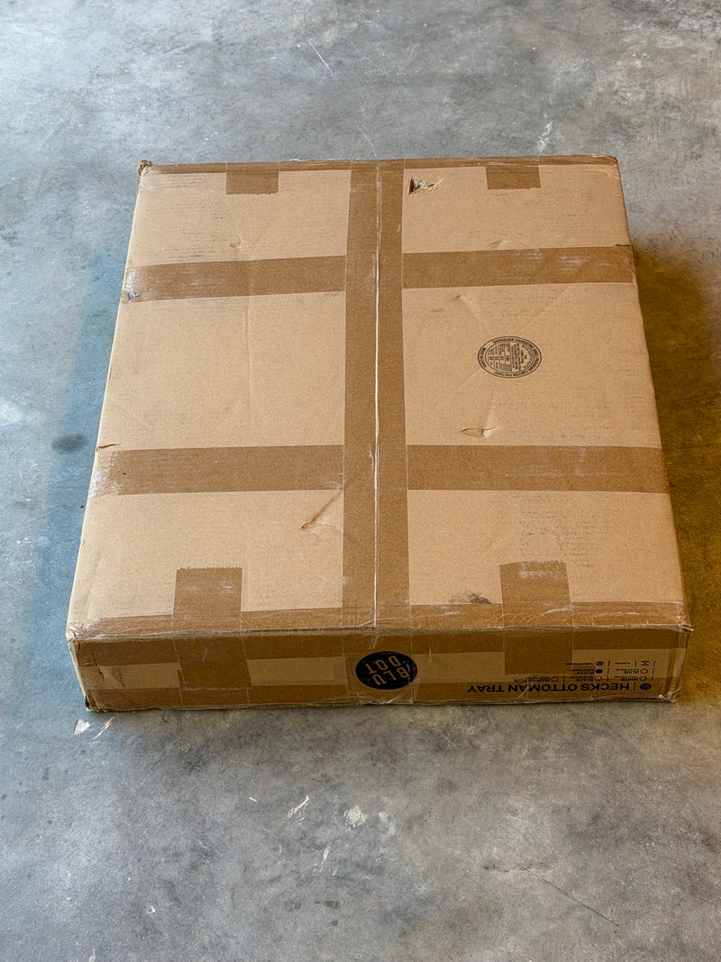 Hecks Ottoman Tray ****Warehouse Sale****