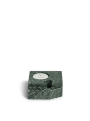 Jeu De Dés Candle Holder - Set of 4 Candles and Candleholders Woud Green Marble Style: 3 