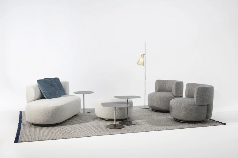 K-lim round rug