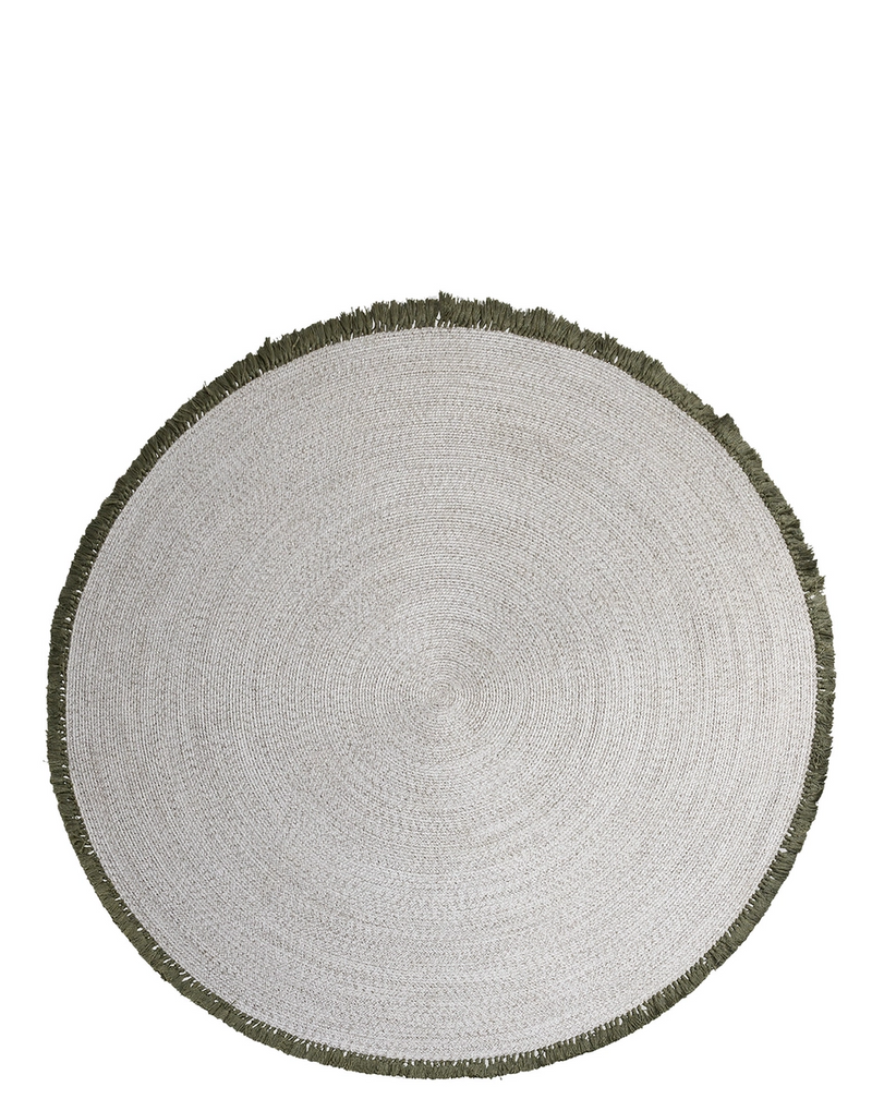K-lim round rug