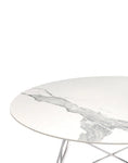 Glossy marble round