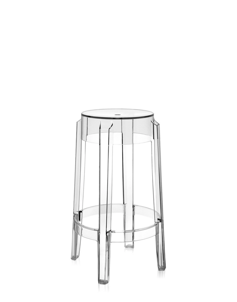 Charles Ghost Stool ***** MOVING SALE ******* Counter Height 25.6'(set of 2)