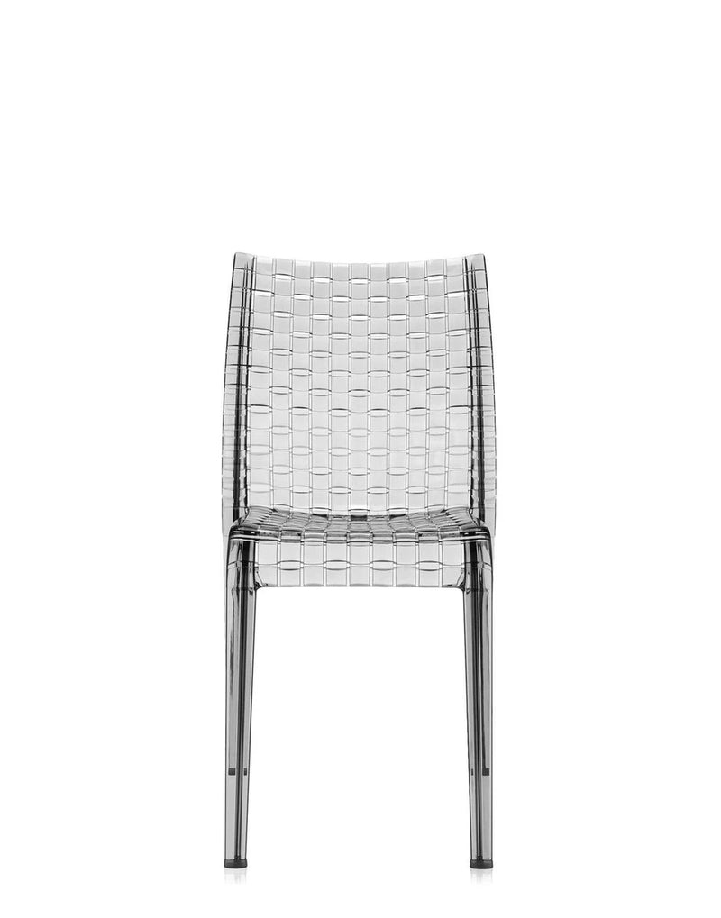 Ami Ami Chair (2 chair) Side/Dining Kartell Smoke Grey 