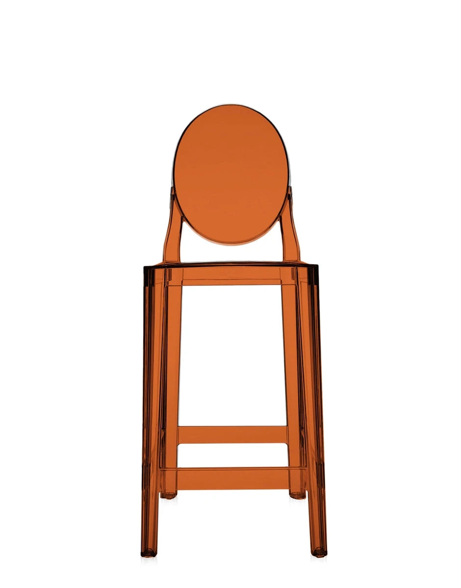 One More Stool (2 Chairs) bar seating Kartell Counter Stool Amber 