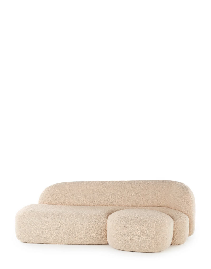Aaland sofa tissue bouclé new stretch