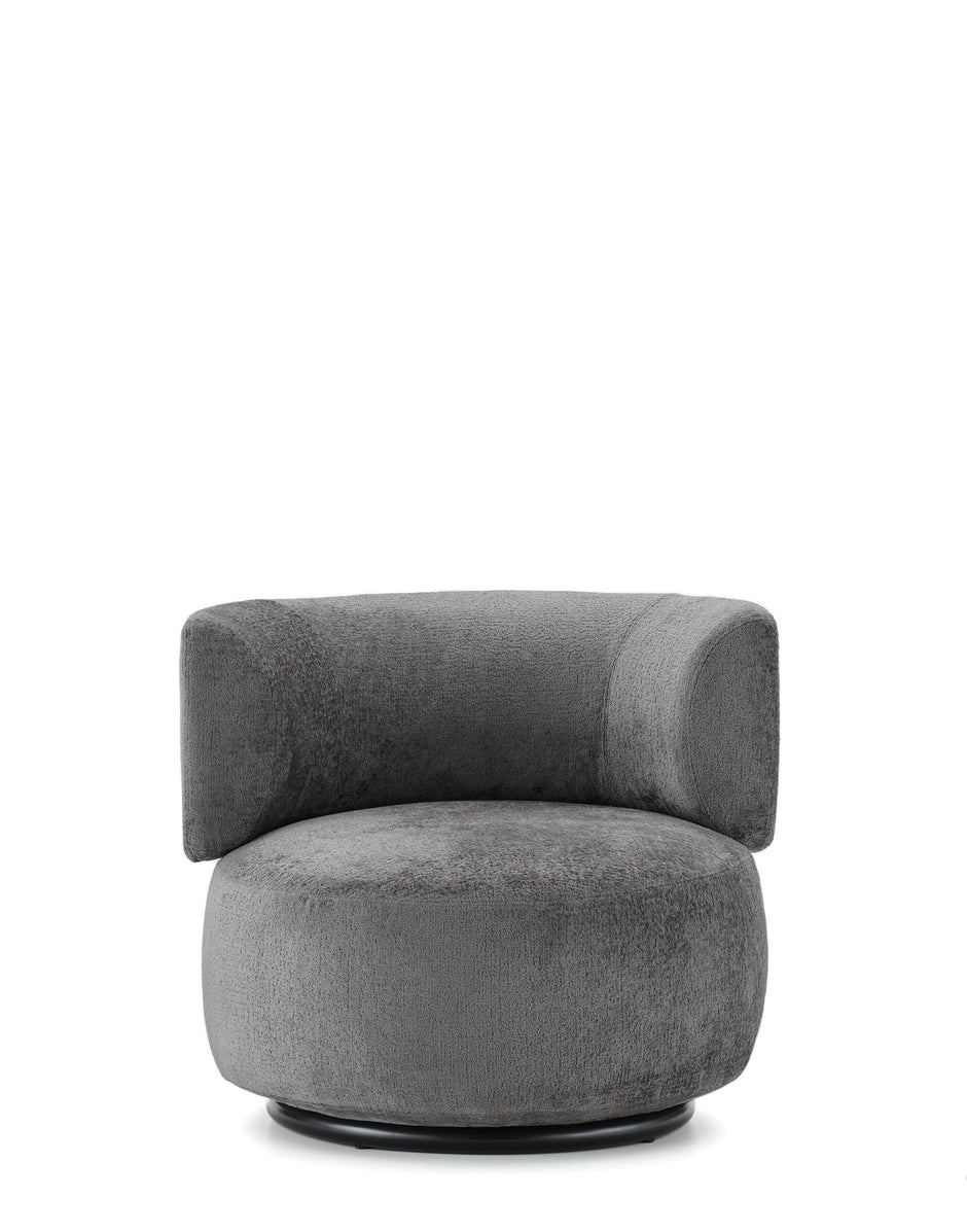 K-waiting armchair chenille