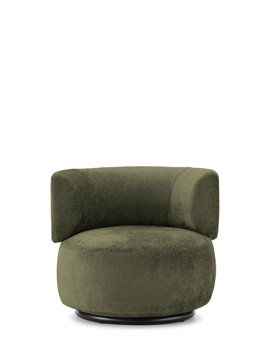 K-waiting armchair chenille