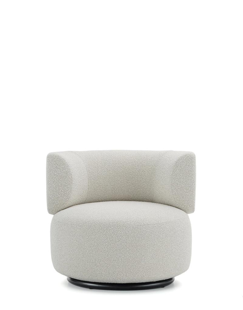K-waiting armchair bouclè
