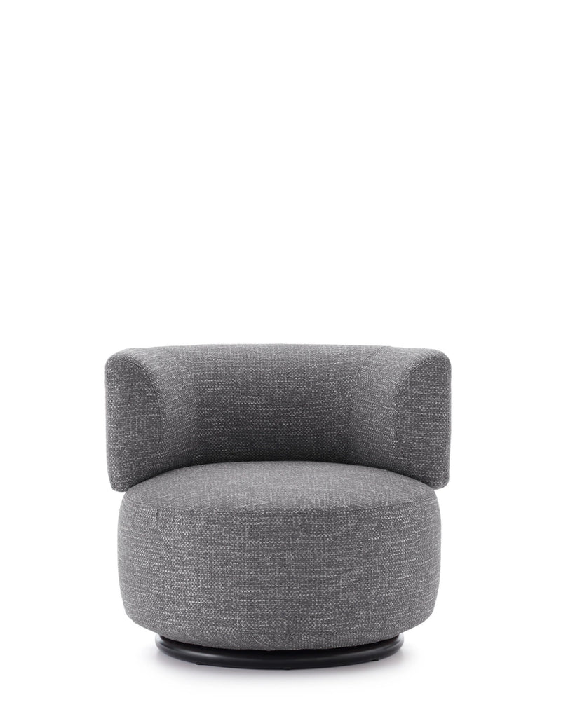 K-waiting swivel armchair texture
