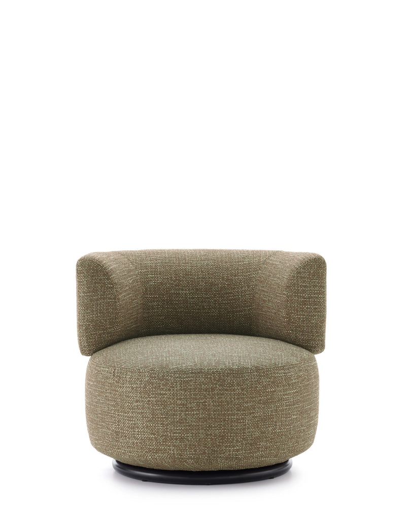 K-waiting swivel armchair texture