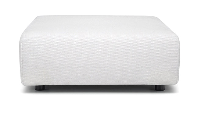Plastics duo pouf square nile