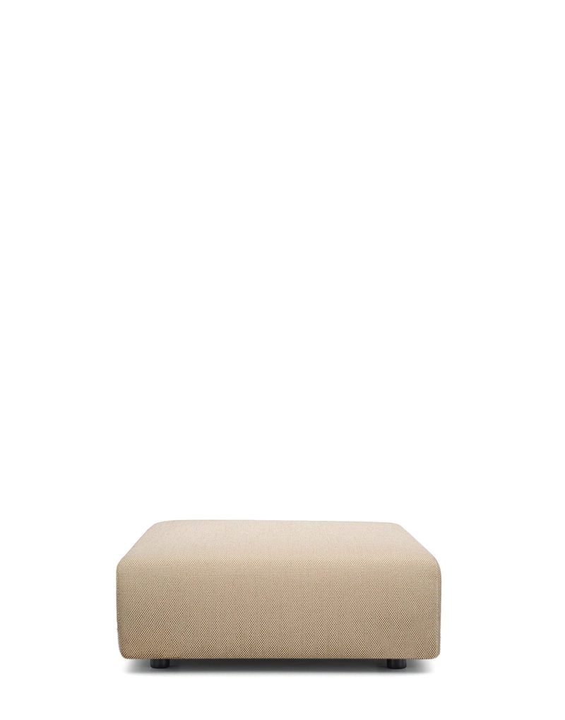 Plastics duo pouf square nile