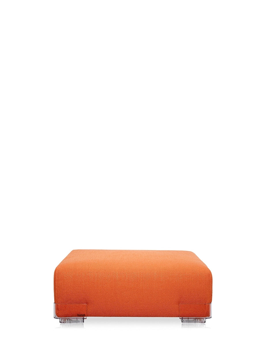Plastics duo pouf square nile