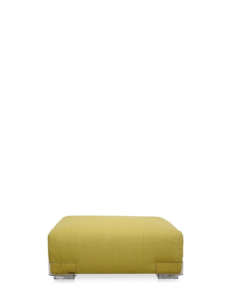 Plastics duo pouf square nile