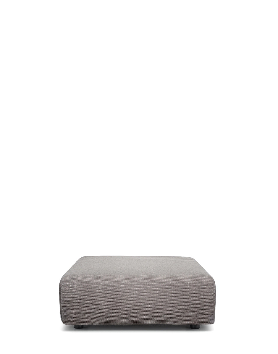 Plastics duo pouf square nile