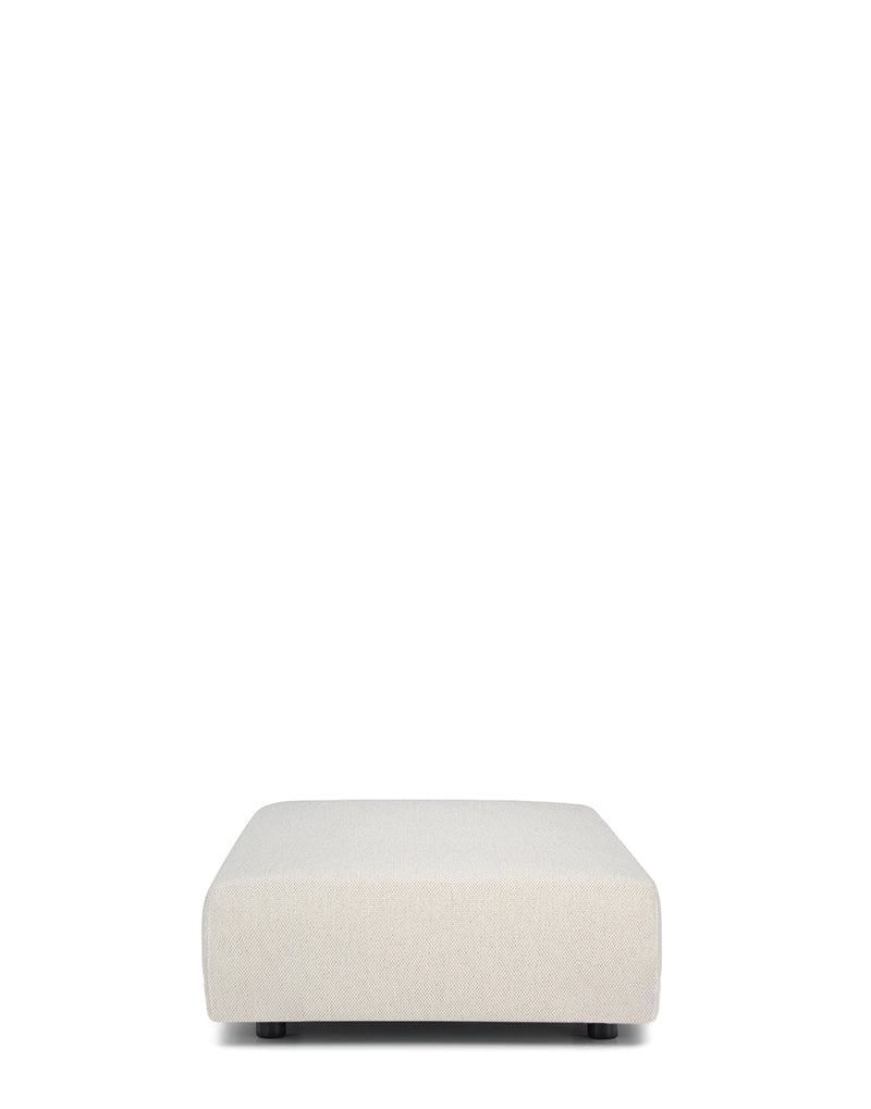 Plastics duo pouf rectangular nile
