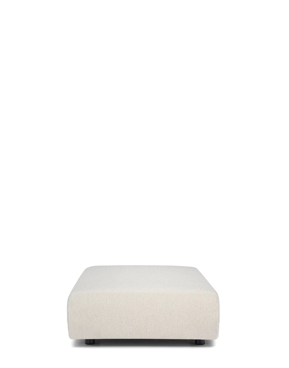Plastics duo pouf rectangular nile