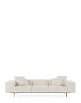 Largo three-seater curly
