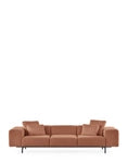 Largo three-seater curly