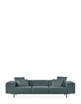 Largo three-seater curly