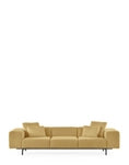 Largo three-seater curly