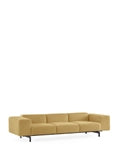 Largo three-seater curly