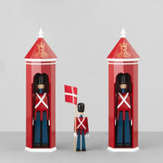 Kay Bojesen Guardsman with Gun, Red/Blue/White, view 7