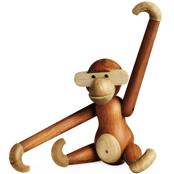 Kay Bojesen Monkey, Teak/Limba (Large), view 3