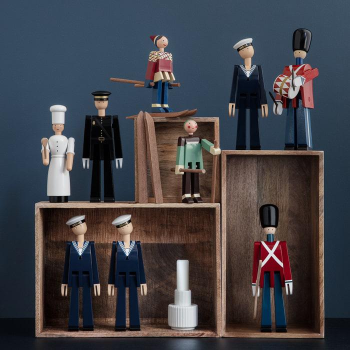 Kay Bojesen Marine, Dark Blue/White, view 7