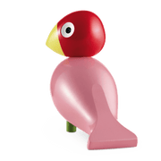 Kay Bojesen Songbird, Painted Beech, Medium (Rose/Red), view 2