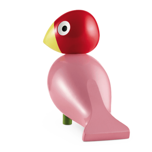 Kay Bojesen Songbird, Painted Beech, Medium (Rose/Red), view 2