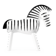 Kay Bojesen Zebra, Black/White, view 2