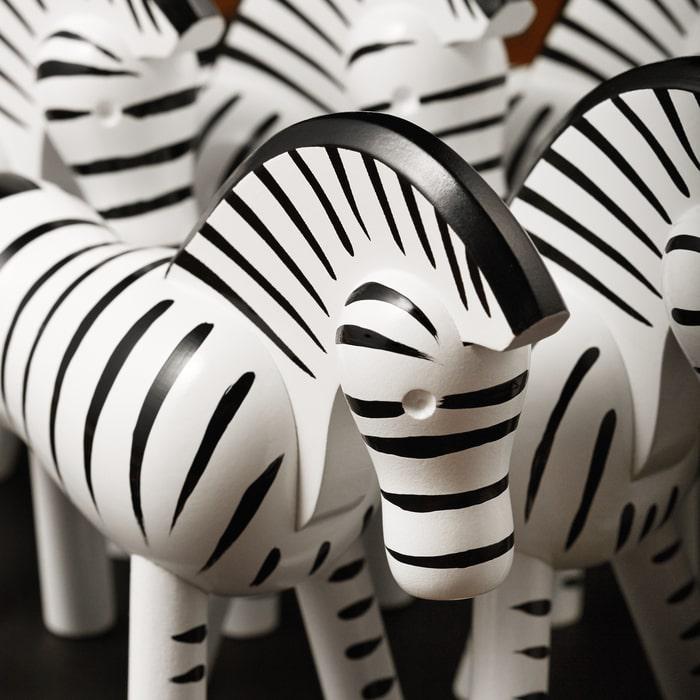 Kay Bojesen Zebra, Black/White, view 7